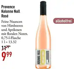 Galeria Markthalle Provence Kolonne Null Rosé Angebot