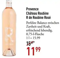 Galeria Markthalle Provence Château Roubine R de Roubine Rosé Angebot
