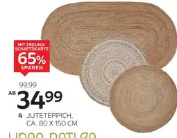 XXXLutz Linea natura juteteppich „agra“ Angebot