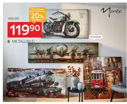 XXXLutz Monée metallbild „motorrad“ Angebot