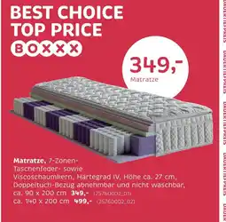XXXLutz Boxxx matratze Angebot