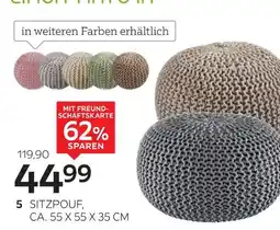 XXXLutz Linea natura sitzpouf „bergen“ Angebot