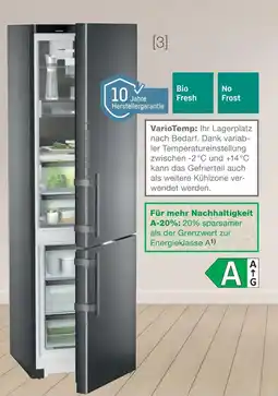 EP Liebherr kühl-/gefrierkombination cbnbsa20 575i Angebot