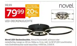 XXXLutz Novel led-deckenleuchte Angebot