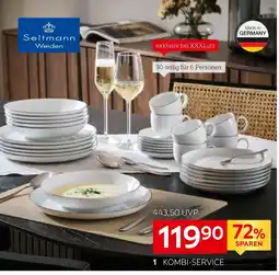 XXXLutz Seltmann weiden kombi-service „lido black line“ Angebot
