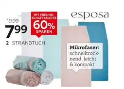 XXXLutz Esposa strandtuch „florida“ Angebot