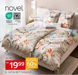 XXXLutz Novel satin-bettwäsche-garnitur„tropical“ Angebot
