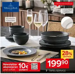 XXXLutz Villeroy & boch tafelservice „manufacture rock“ Angebot