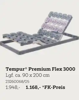 XXXLutz Tempur premium flex 3000 Angebot