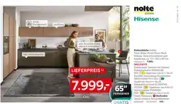 XXXLutz Nolte & hisense einbauküche Angebot