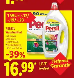 Lidl Persil waschmittel gel Angebot