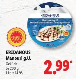 Lidl Eridanous manouri g.u Angebot