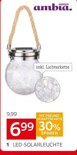 XXXLutz Ambia garden led-solarleuchte Angebot