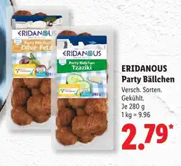 Lidl Eridanous party bällchen olive-feta Angebot
