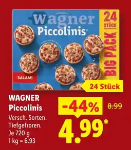 Lidl Wagner piccolinis salami Angebot