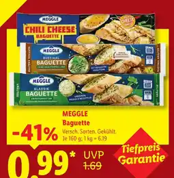 Lidl Meggle chili cheese baguette Angebot