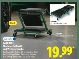 Lidl Parkside montage-rollbrett Angebot
