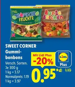 Lidl Sweet corner tropische früchte Angebot