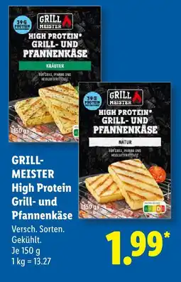 Lidl Grill meister high protein grill- und pfannenkäse kräuter Angebot