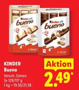Lidl Kinder bueno white Angebot
