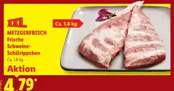Lidl Metzgerfrisch frische schweine-schälrippchen Angebot