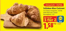 Lidl Schinken-käse-croissant Angebot