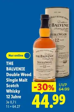 Lidl The balvenie double wood single malt scotch whisky 12 jahre Angebot
