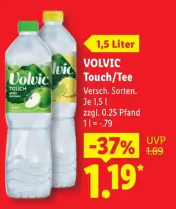 Lidl Volvic touch apfel Angebot