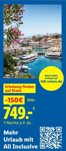 Lidl Erholung auf kreta Angebot