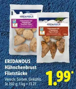 Lidl Eridanous hähnchenbrust filetstücke souflaki-style Angebot