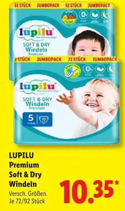 Lidl Lupilu premium soft & dry windeln Angebot