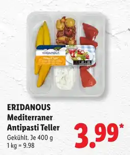 Lidl Eridanous mediterraner antipasti teller Angebot