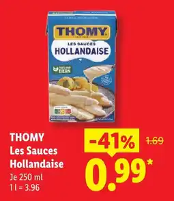 Lidl Thomy les sauces hollandaise Angebot