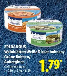 Lidl Eridanous weinblätter Angebot