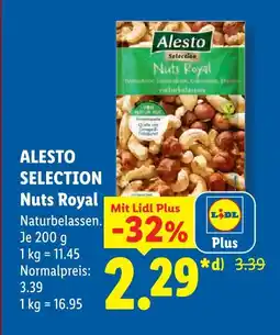 Lidl Alesto selection nuts royal Angebot
