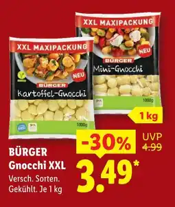 Lidl Bürger kartoffel-gnocchi xxl Angebot