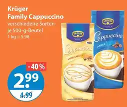 V Markt Krüger family cappuccino sahne-caramel Angebot