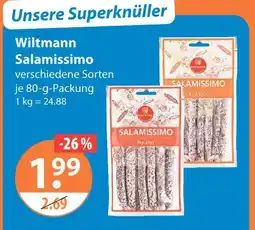 V Markt Wiltmann salamissimo pikant Angebot