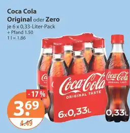 V Markt Coca cola original Angebot