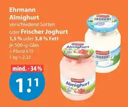 V Markt Ehrmann almighurt Angebot