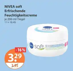 V Markt Nivea soft erfrischende feuchtigkeitscreme Angebot