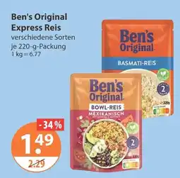 V Markt Ben's original basmati-reis Angebot