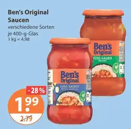 V Markt Ben's original süß-sauer extra gemüse Angebot