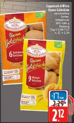 Marktkauf Coppenrath & wiese unsere goldstücke mehrkorn-brötchen Angebot