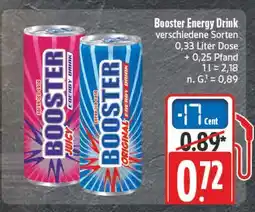 E-Center Booster energy drink original Angebot