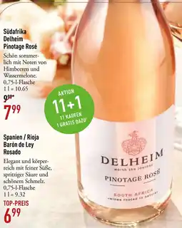 Galeria Markthalle Südafrika Delheim Pinotage Rosé Angebot