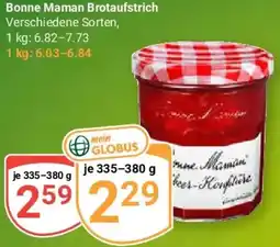 Globus Bonne Maman Brotaufstrich Angebot