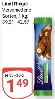 Globus Lindt Riegel Angebot