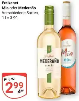 Globus Freixenet Mia oder Mederaño Angebot