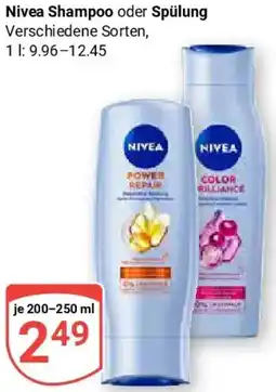 Globus Nivea Shampoo oder Spülung Angebot